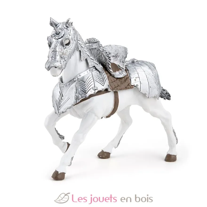 Figurine Cheval en armure - Papo