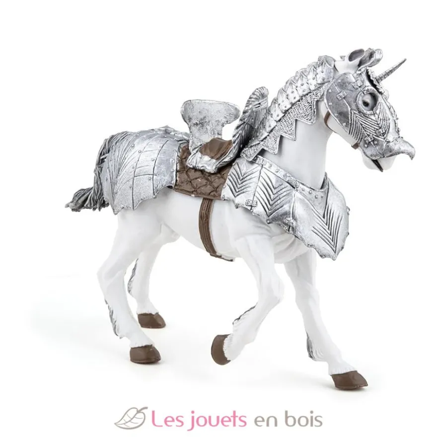 Figurine Cheval en armure - Papo