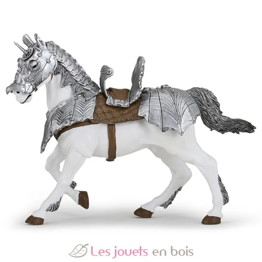 Figurine Cheval en armure - Papo