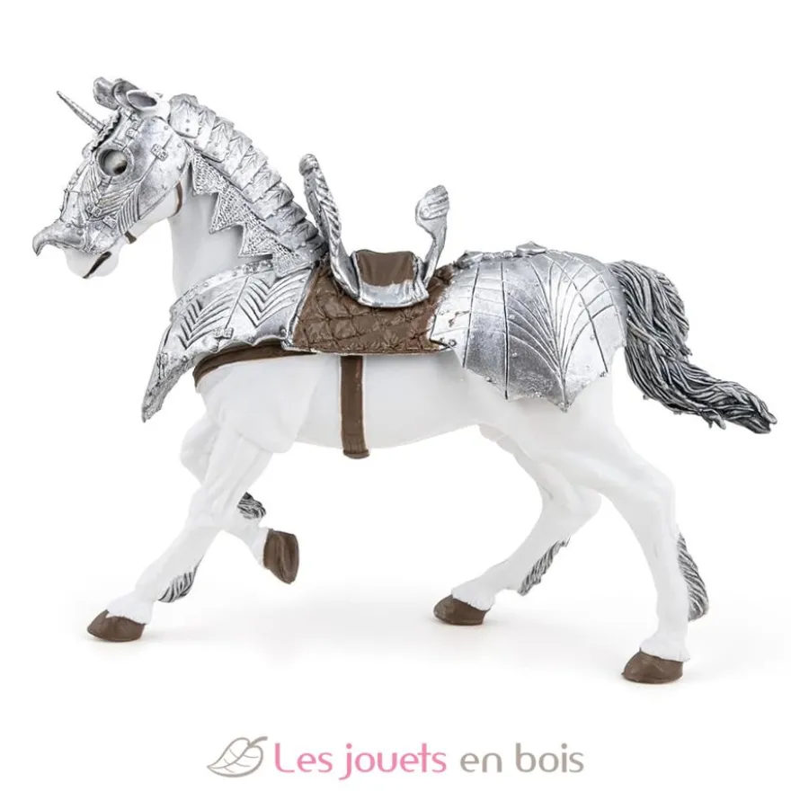 Figurine Cheval en armure - Papo