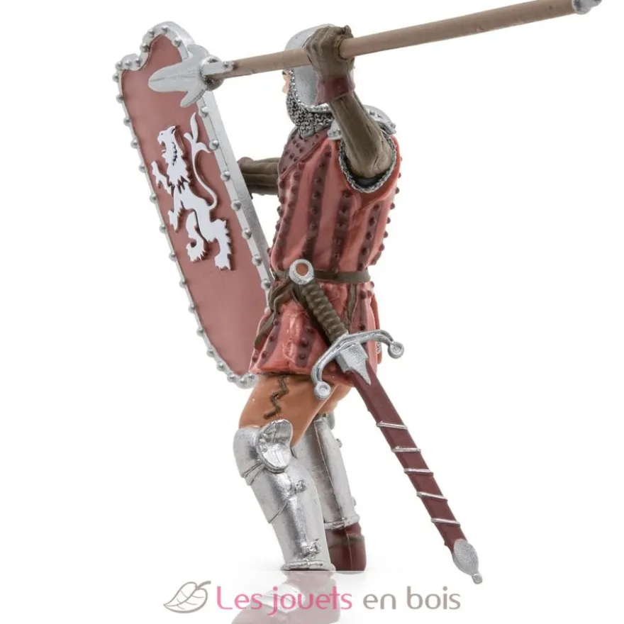 Figurine Chevalier au javelot marron - PAPO