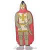 Figurine Chevalier avec manteau rouge - Holztiger
