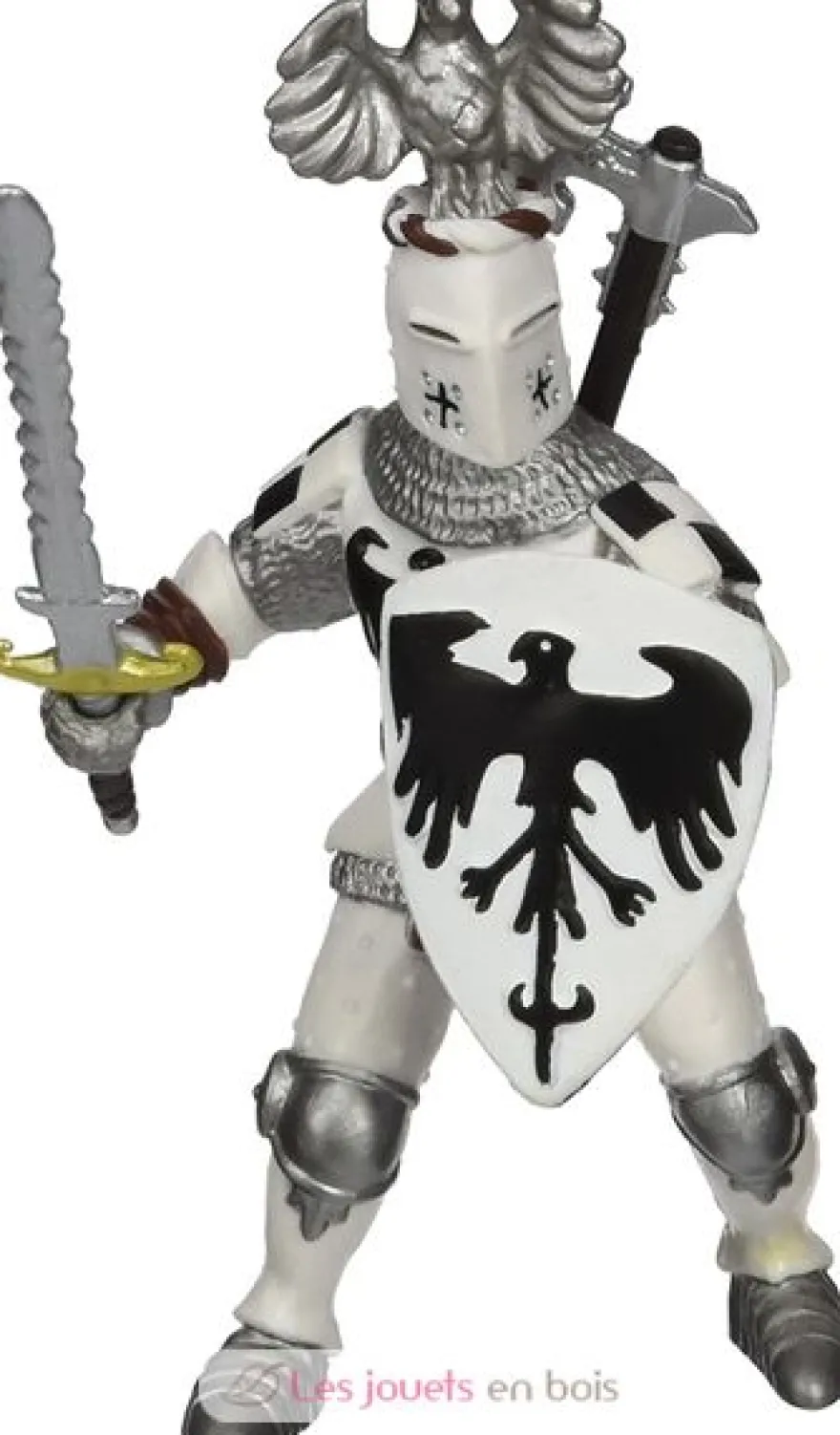 Figurine Chevalier blanc au cimier - Papo