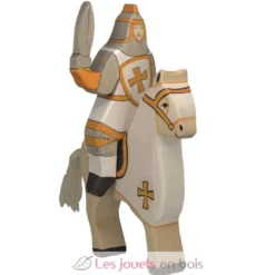 Figurine Chevalier blanc avec épée - Holztiger