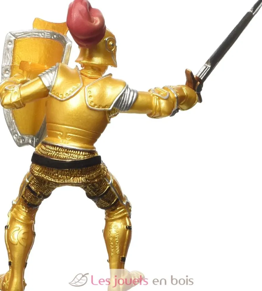 Figurine Chevalier or en armure - Papo