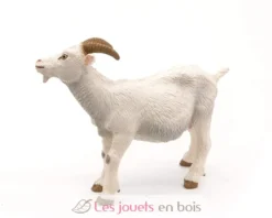 Figurine Chèvre blanche à cornes - Papo