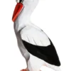 Figurine Cigogne en bois blanc - Wudimals