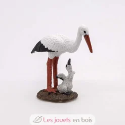 Figurine Cigogne et son bébé - Papo