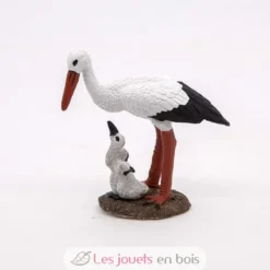 Figurine Cigogne et son bébé - Papo