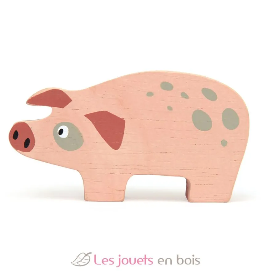 Figurine Cochon en bois - Tender Leaf Toys