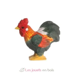Figurine Coq en bois - Wudimals