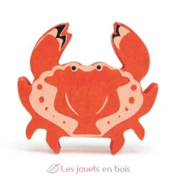 Figurine Crabe en bois - Tender Leaf Toys