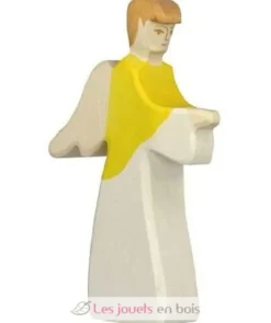 Figurine Crèche de Noël - Archange 3 blanc Holztiger