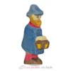 Figurine Crèche de Noël - Berger avec lampe - Holztiger