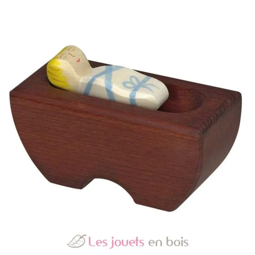 Figurine Crèche de Noël - Enfant Jésus - Holztiger