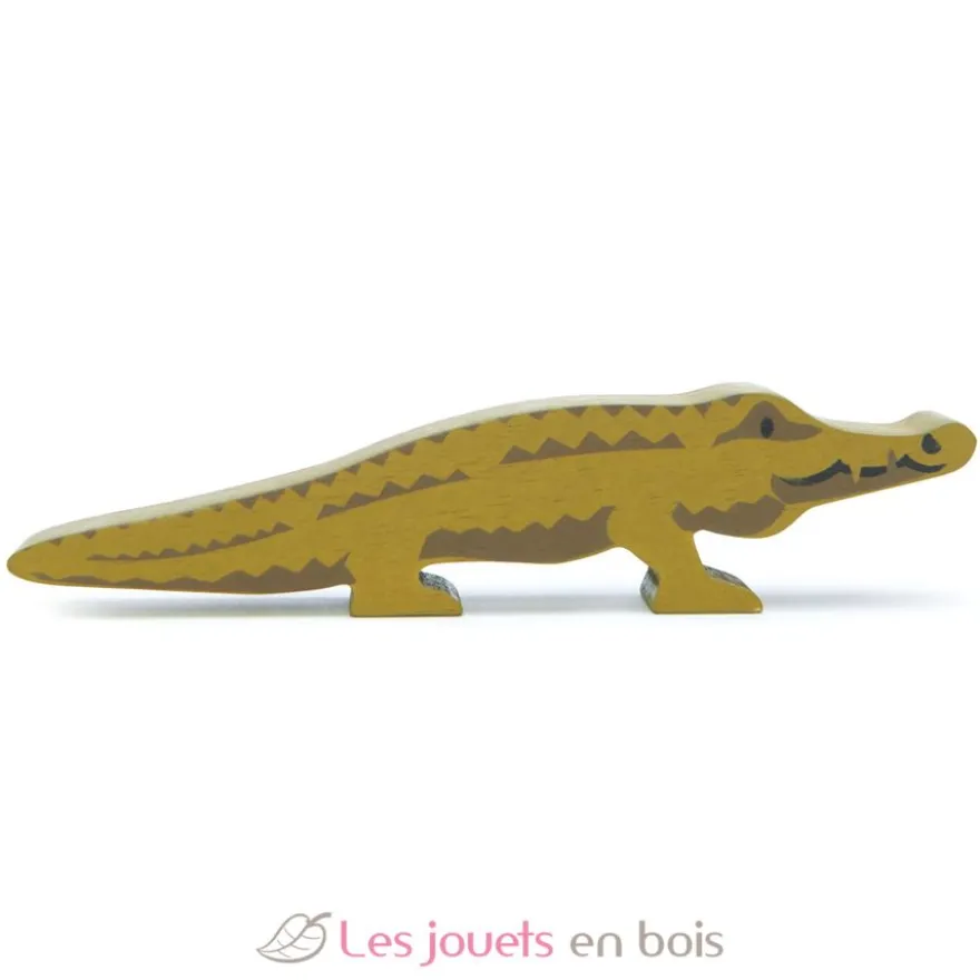 Figurine Crocodile en bois - Tender Leaf Toys