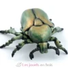 Figurine cétoine dorée vert Papo