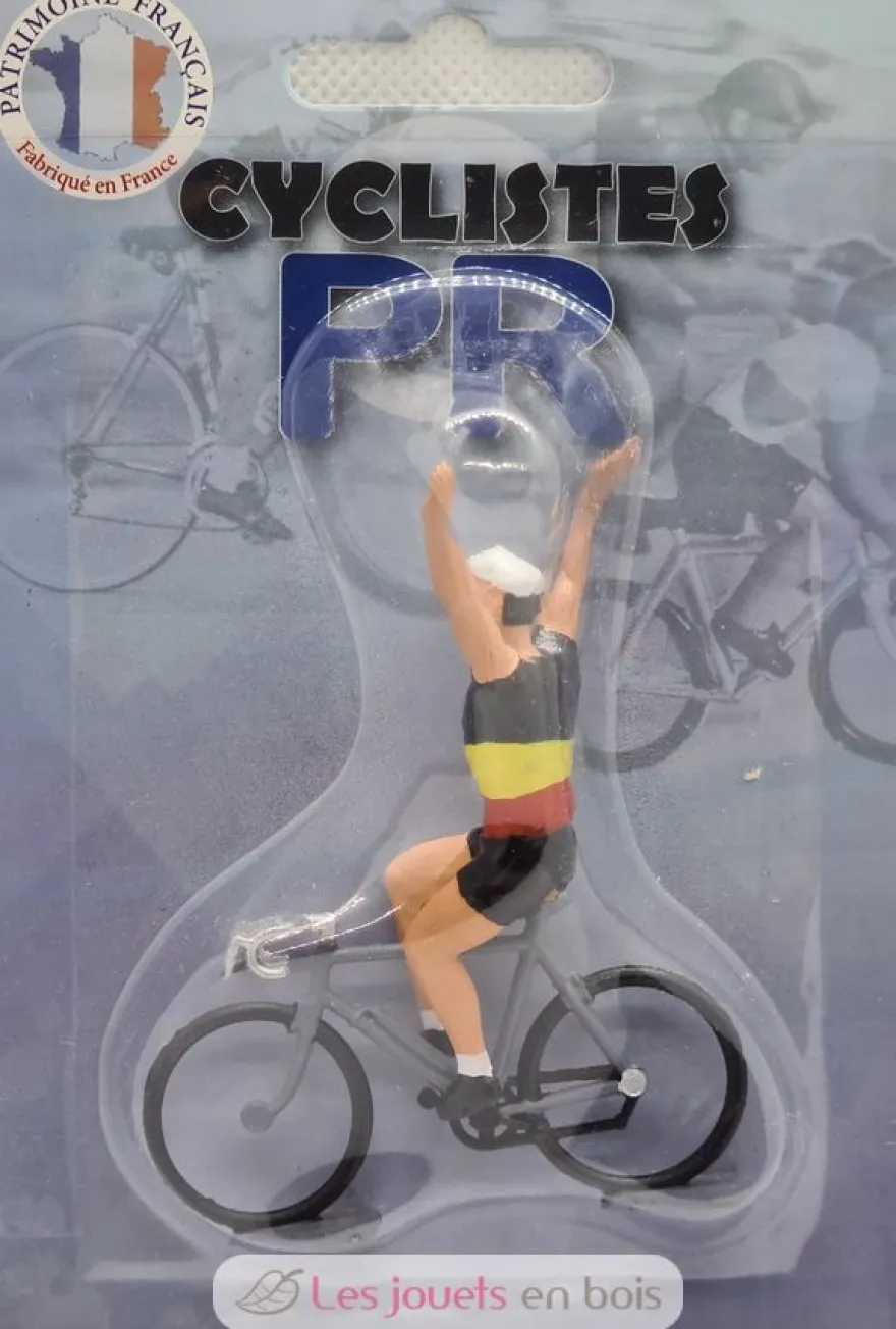 Figurine cycliste D Vainqueur Maillot du champion de Belgique - Fonderie Roger
