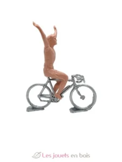 Figurine cycliste D Vainqueur à peindre brut Fonderie Roger