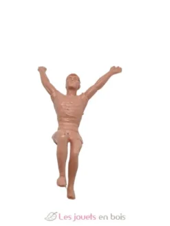 Figurine cycliste D Vainqueur à peindre brut Fonderie Roger