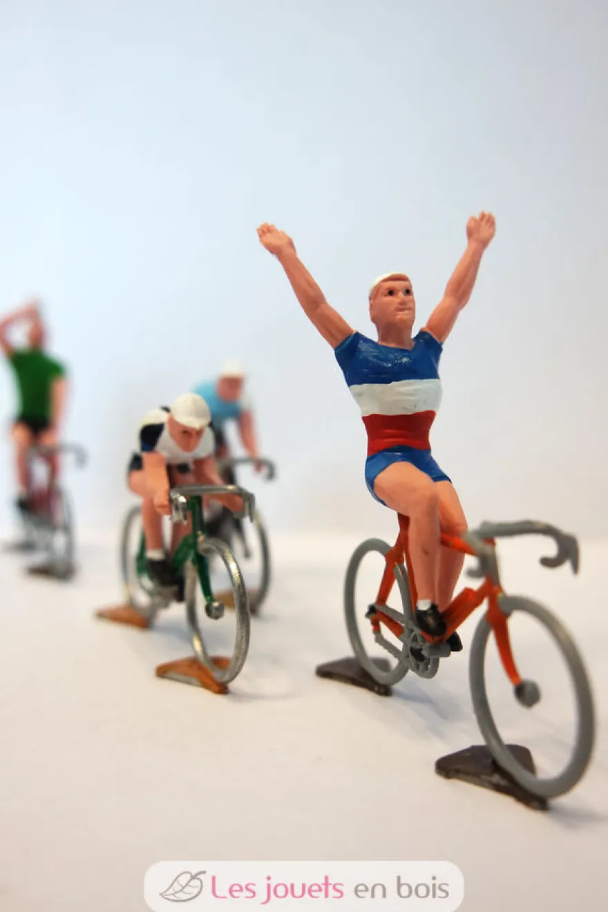 Figurine cycliste D Vainqueur Maillot jaune - Fonderie Roger