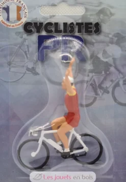 Figurine cycliste D Vainqueur Maillot du champion d'Espagne - Fonderie Roger