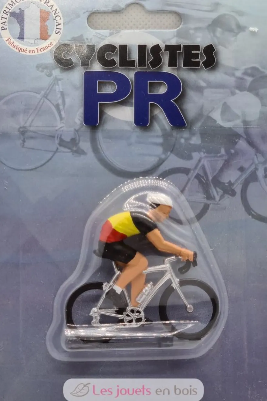 Figurine cycliste M Maillot du champion de Belgique - Fonderie Roger