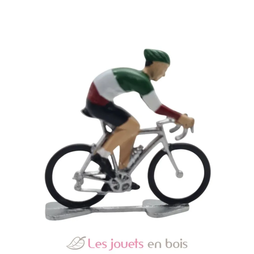 Figurine cycliste M Maillot du champion d'Italie - Fonderie Roger