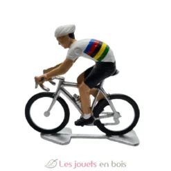 Figurine cycliste M Maillot du champion du monde - Fonderie Roger