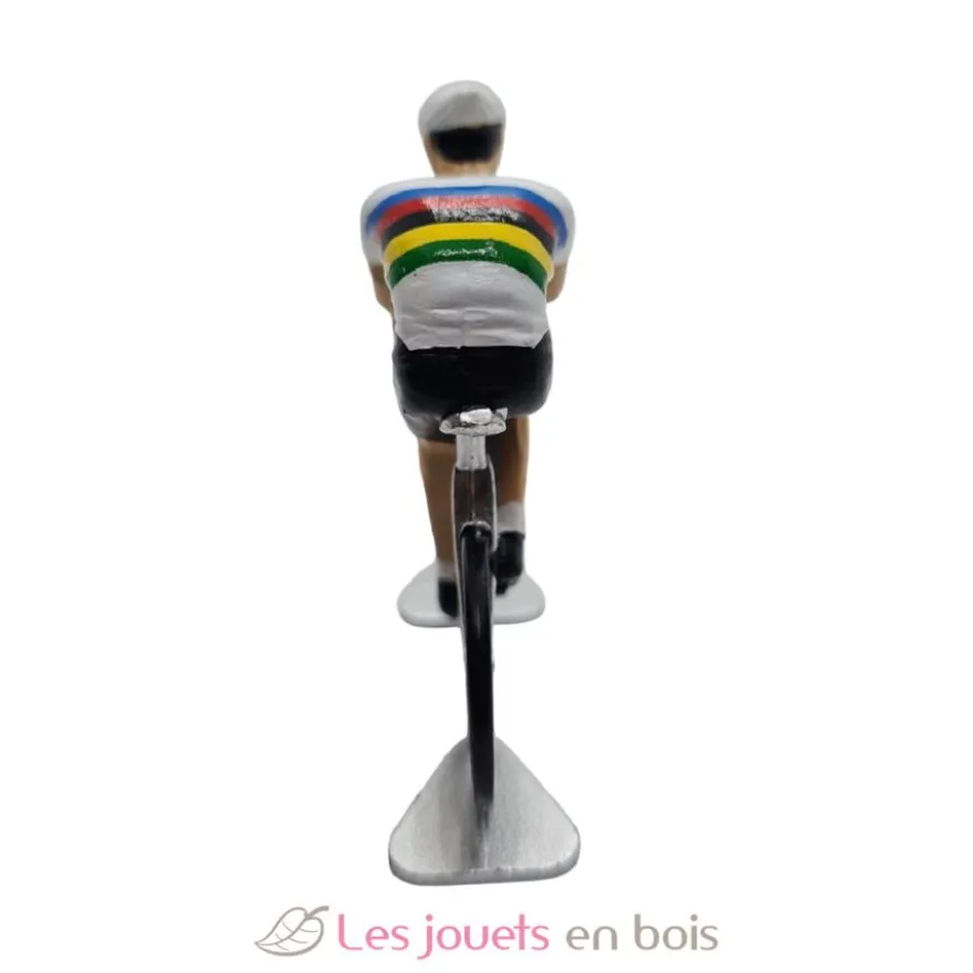 Figurine cycliste M Maillot du champion du monde - Fonderie Roger