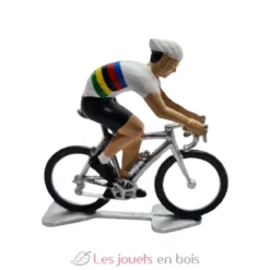 Figurine cycliste M Maillot du champion du monde - Fonderie Roger