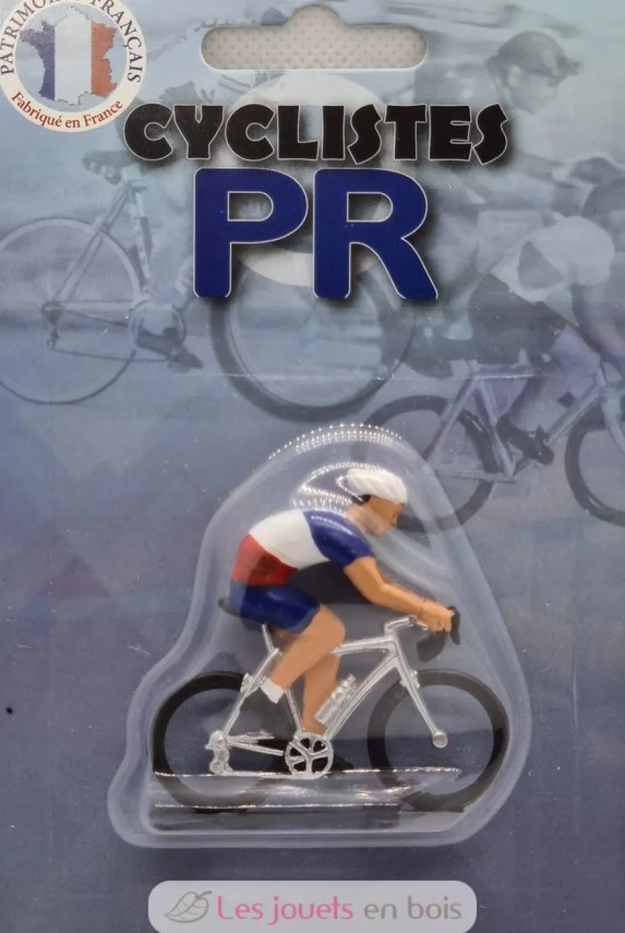 Figurine cycliste M Maillot du champion de France - Fonderie Roger