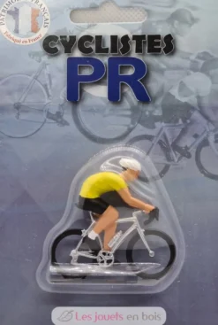 Figurine cycliste M Maillot jaune - Fonderie Roger