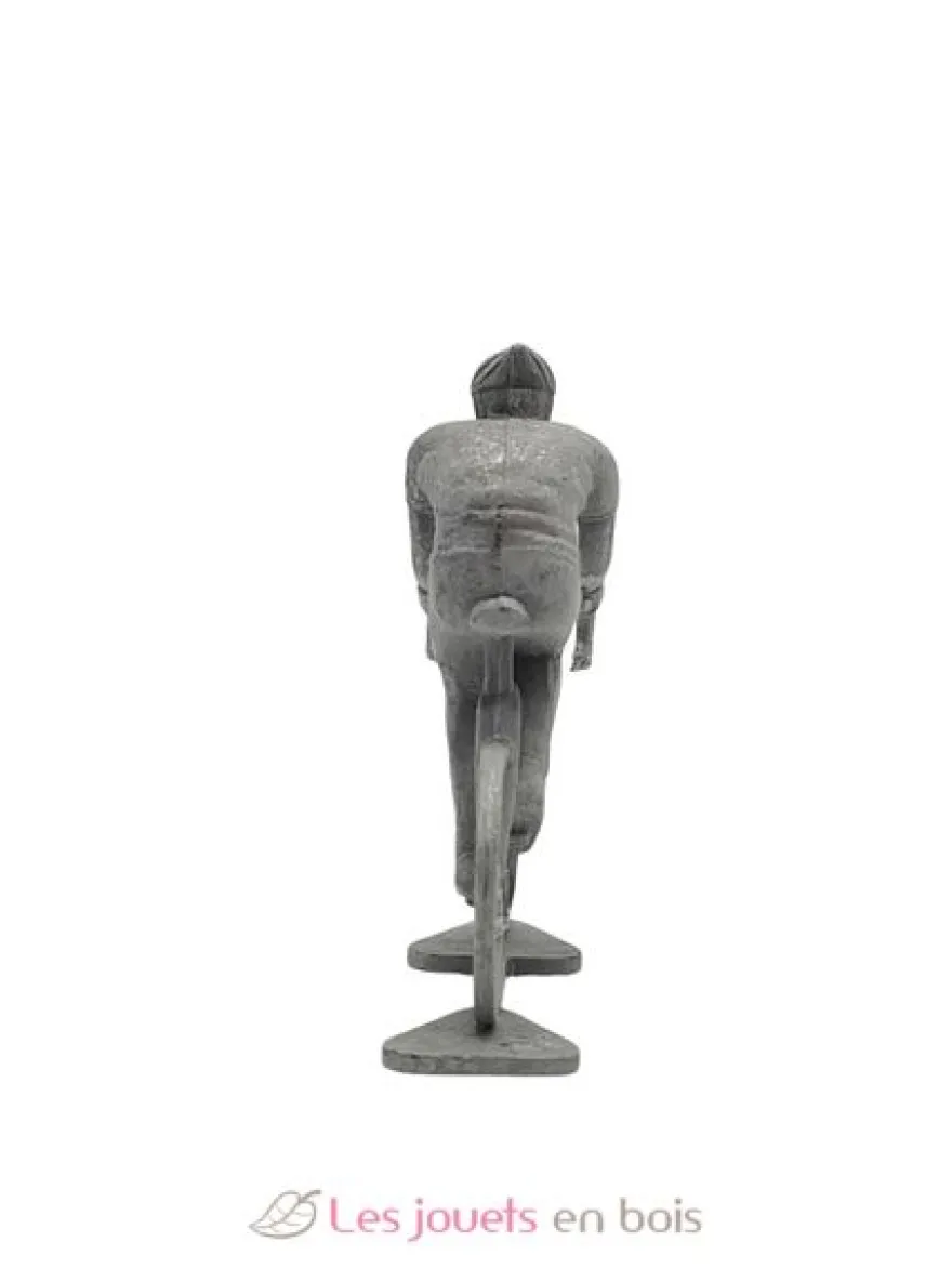 Figurine cycliste M rouleur à peindre brut Fonderie Roger