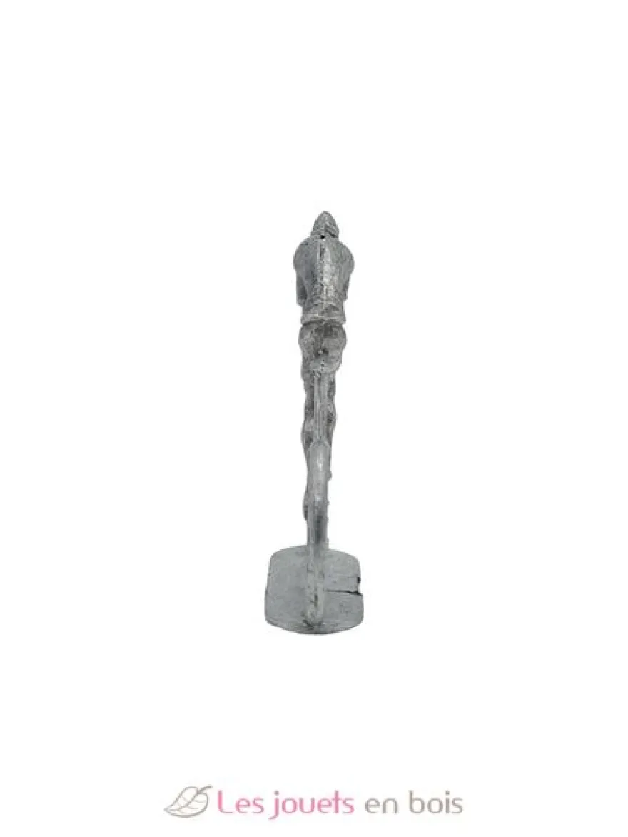 Figurine cycliste P grimpeur à peindre brut Fonderie Roger