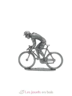 Figurine cycliste P grimpeur à peindre brut Fonderie Roger