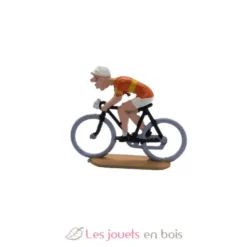 Figurine cycliste PLN Maillot orange - Fonderie Roger