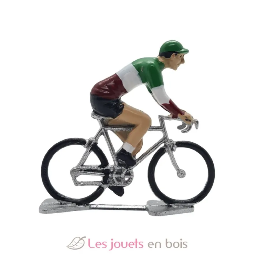 Figurine cycliste R Maillot Champion d'Italie - Fonderie Roger