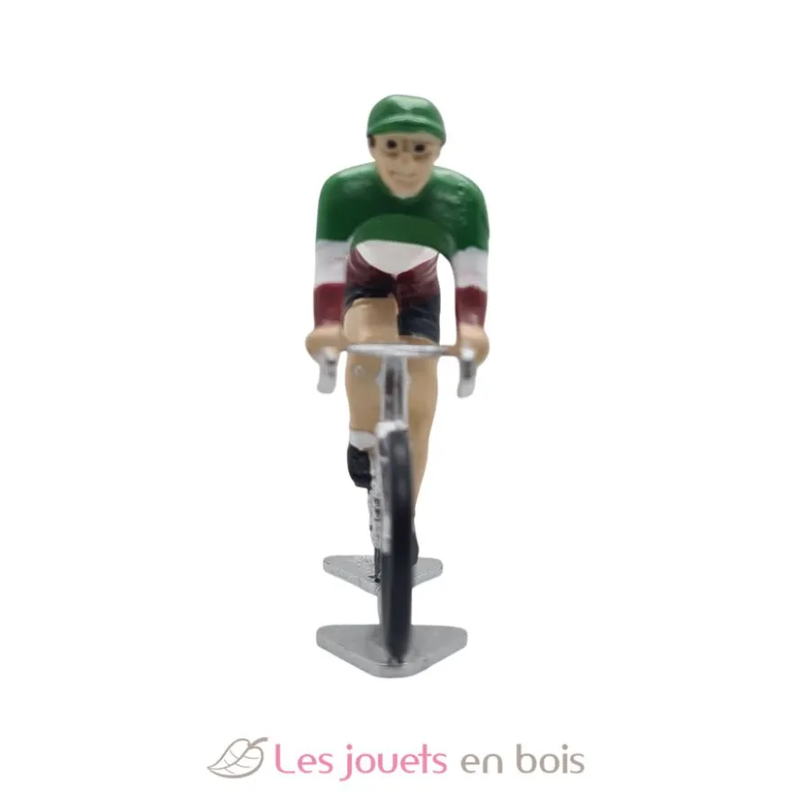 Figurine cycliste R Maillot Champion d'Italie - Fonderie Roger
