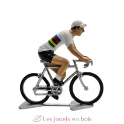 Figurine cycliste R Maillot Champion du Monde - Fonderie Roger