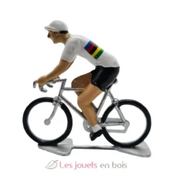 Figurine cycliste R Maillot Champion du Monde - Fonderie Roger