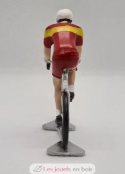 Figurine cycliste R Maillot champion d'Espagne - Fonderie Roger