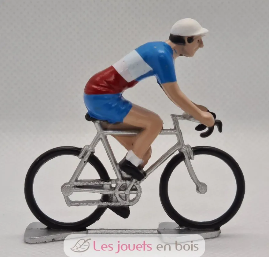 Figurine cycliste R Maillot du champion de France - Fonderie Roger