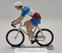 Figurine cycliste R Maillot du champion de France - Fonderie Roger