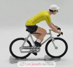 Figurine cycliste R Maillot jaune - Fonderie Roger