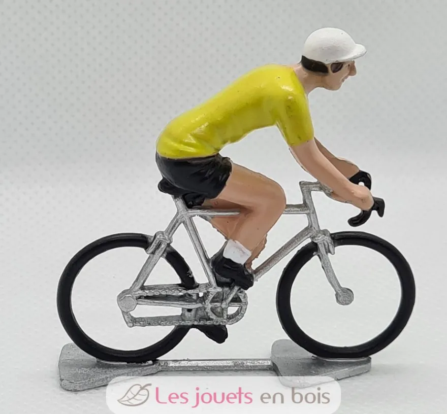 Figurine cycliste R Maillot jaune - Fonderie Roger