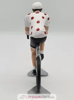 Figurine cycliste R Maillot à pois - Fonderie Roger