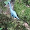 Figurine Diplodocus en bois vert - Wudimals