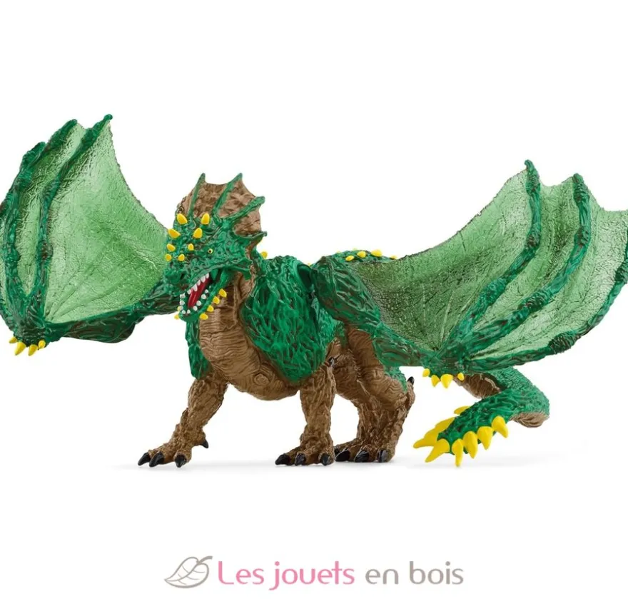 Figurine Dragon de la jungle vert - Schleich
