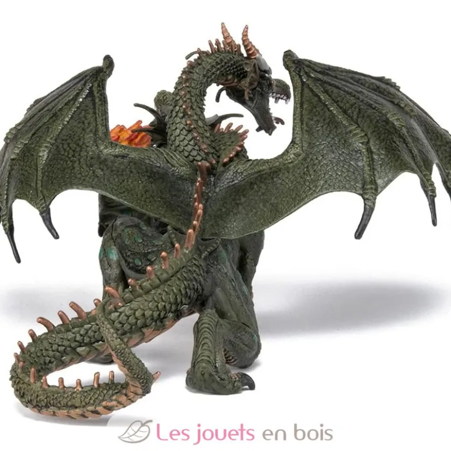 Figurine Dragon deux têtes - Papo